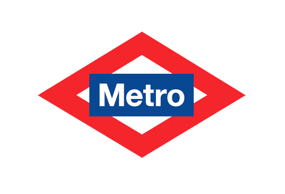 logotipo del metro de madrid