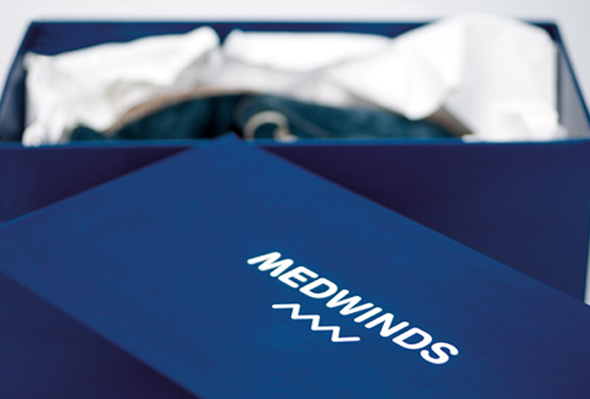 MedWinds packaging imagen de marca de ropa