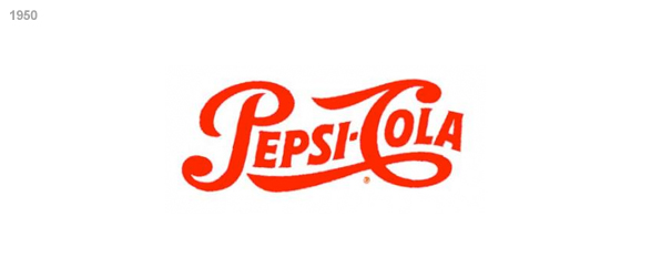 imagen logo pepsi 1950